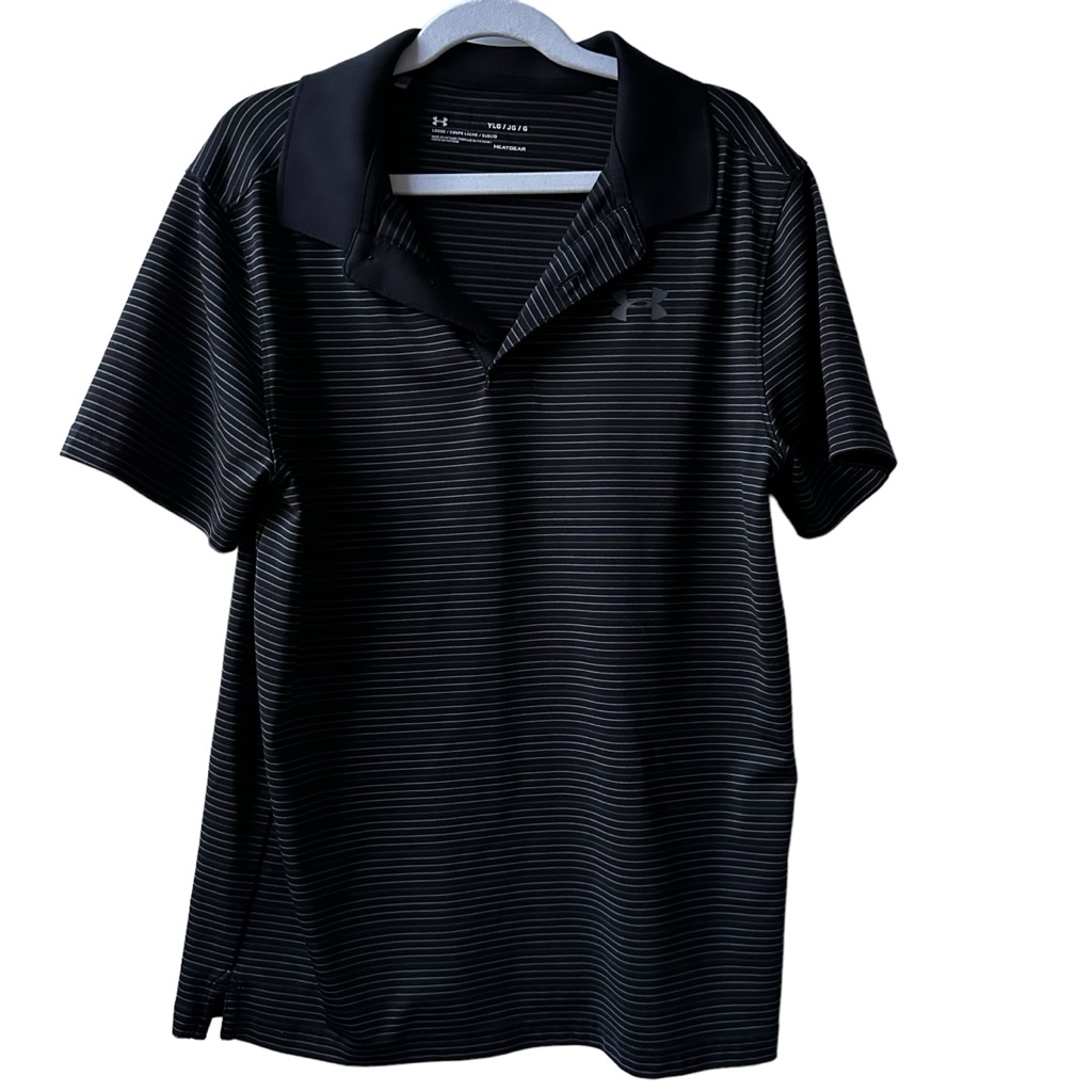Under Armour Match Play Striped Polo Under Armour Match Play Striped Polo
